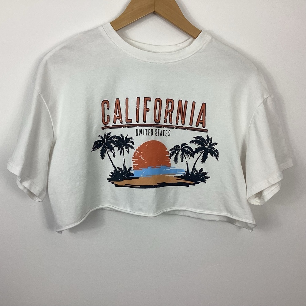 Shein California Crop Top Size Medium